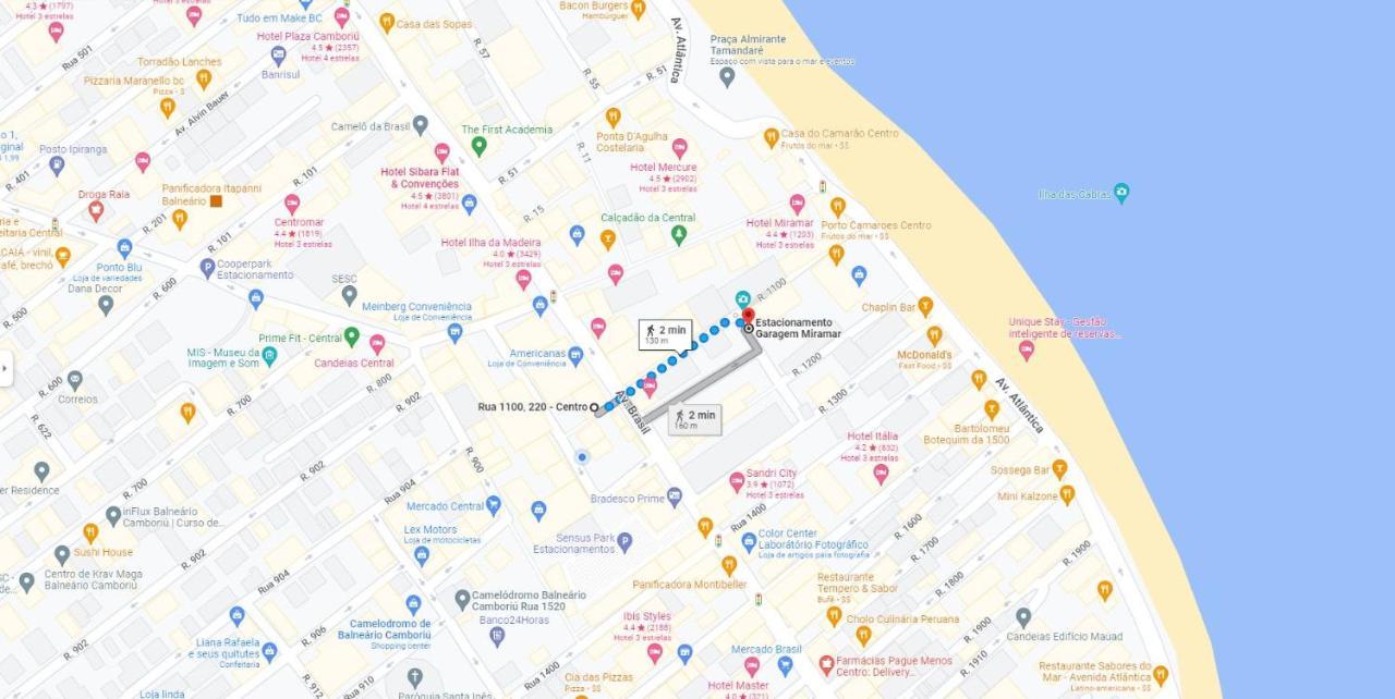 Apartament Jgd94 - Ao Lado Do Calcadao, Climatizado, Wi-Fi Balneário Camboriú Zewnętrze zdjęcie